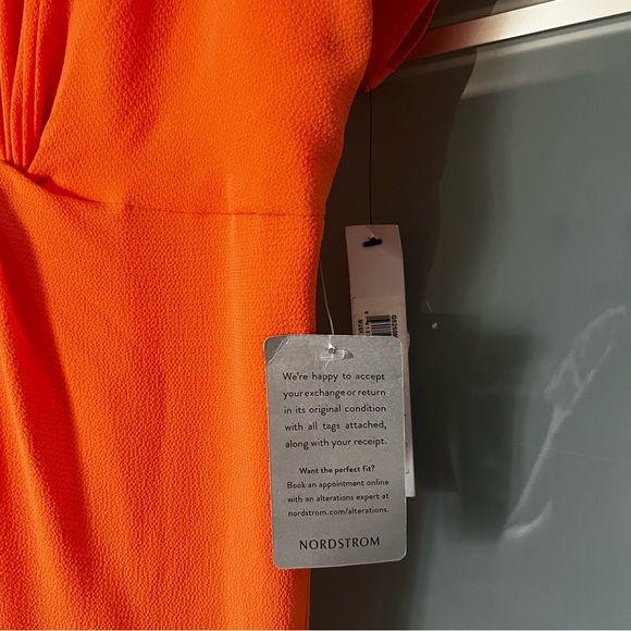 NWT Maggy London Draped twist front dress size 10 - Picture 3 of 7